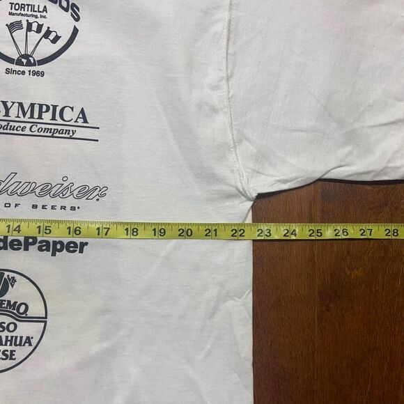 Fruit Of The Loom Vintage Y2K Cinco De Mayo 2003 White T-Shirt Men's Size XL - Picture 8 of 8